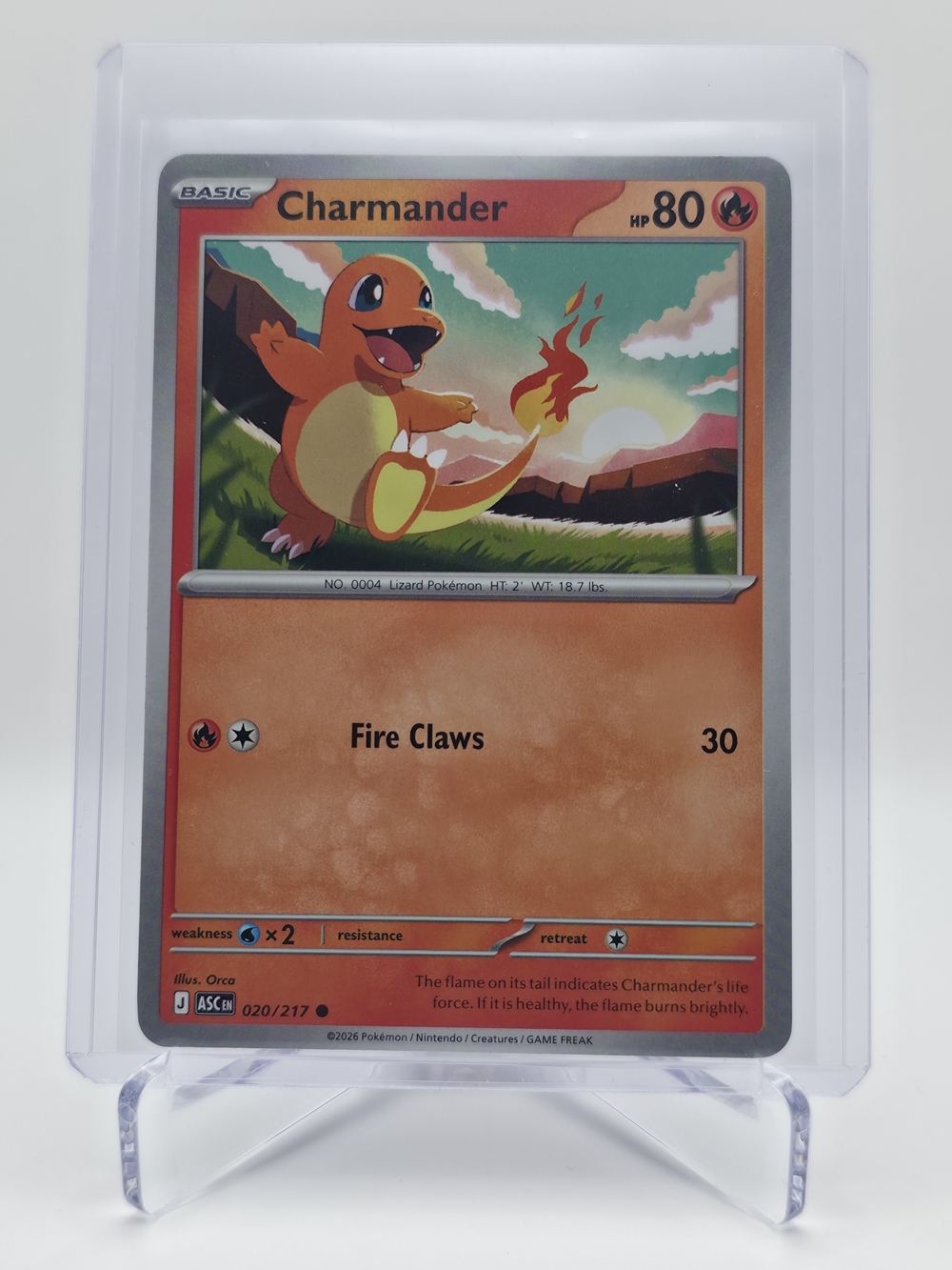 Pokémon TCG - Charmander - Ascended Heroes - 020/217
